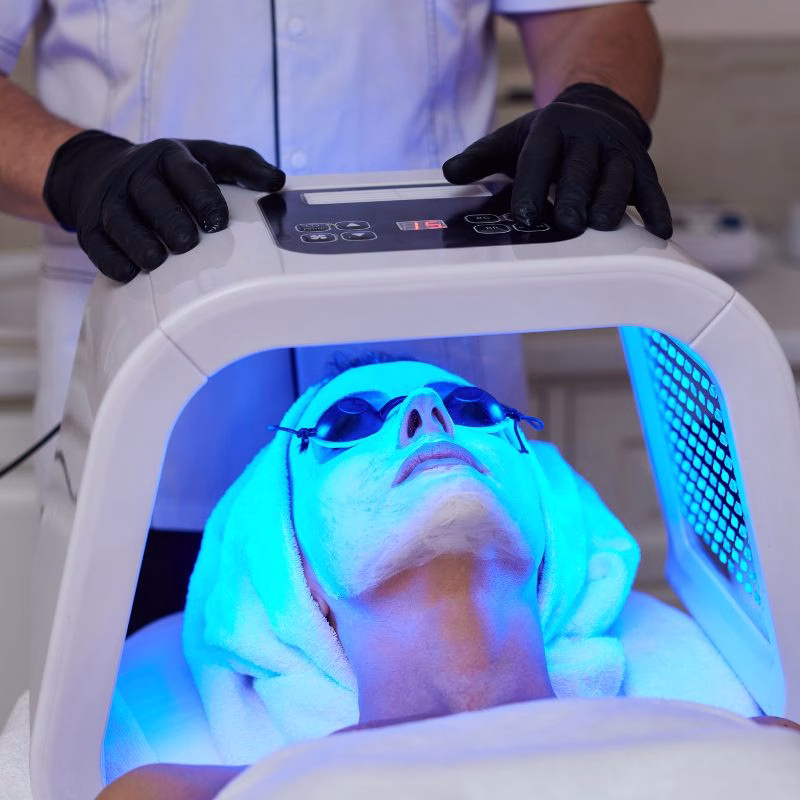 Glowing-Skin-After-Dermaplaning-Facial-in-Huntington-NY