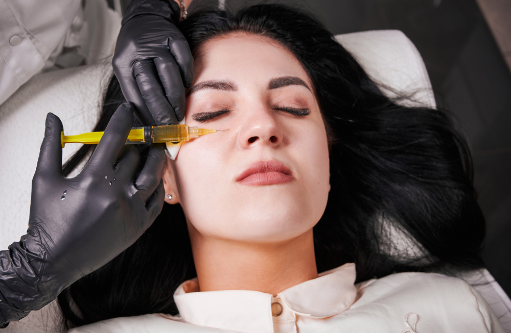 under eye injection
